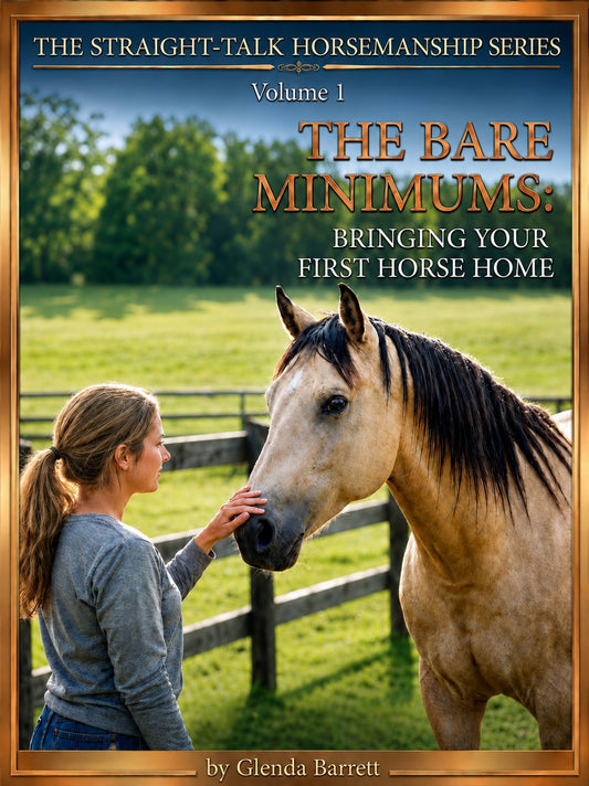 THE BARE MINIMUMS TO BRING YOUR FIRST HORSE HOME (EBOOK)